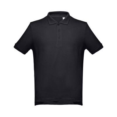 THC ADAM II. Men's short-sleeved cotton polo shirt